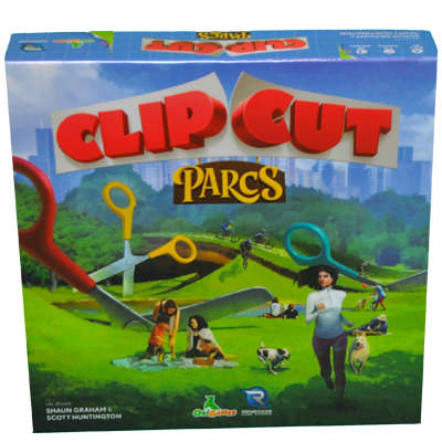 Boite du jeu Clip Cut Parcs