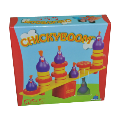 Boîte du jeu Chicky boom