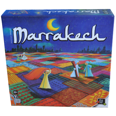 Boite du jeu Marrakech
