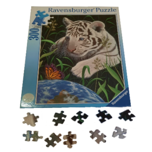 Image de puzzle Tigre blanc